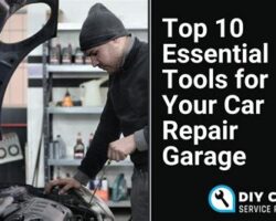 Automotive repair essentials for your garage workshop