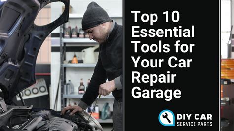 Automotive repair essentials for your garage workshop
