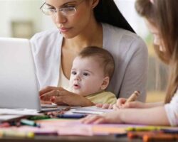 Stay-at-Home Moms: Balancing Work and Family Life Online
