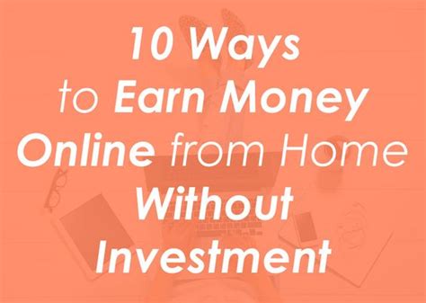 10 Proven Ways to Make Money from Home